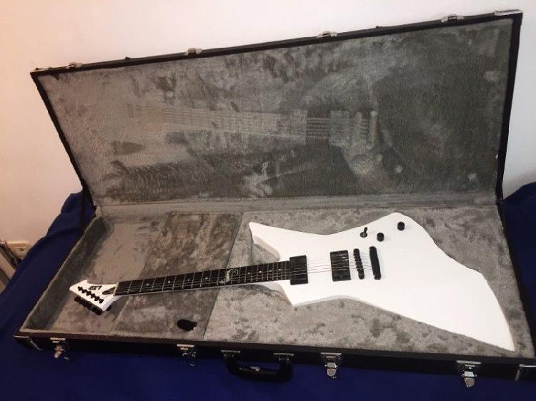 Esp Ltd Snakebyte Snow W - Guitarra Electrica James Hetfield