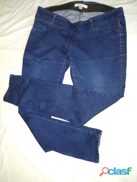 pantalon Love21 maternity L/G jean azul elastizado perfecto