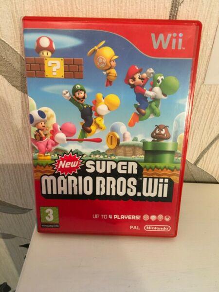 New Super Mario Bros Wii juego fisico, genuino