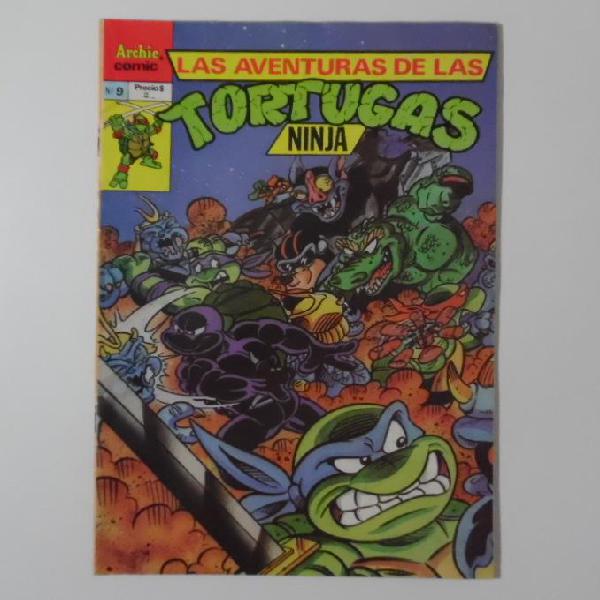 Comic Tortugas Ninja Nº 9.