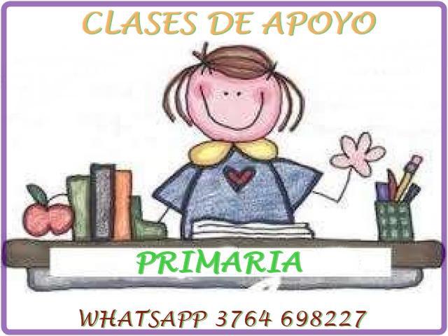 Clases de apoyo PRIMARIA 3764 698227