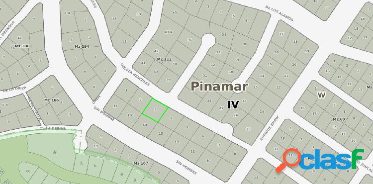 LOTE EN PINAMAR ZONA ÁLAMOS I. 949, 33 m2