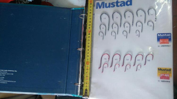 Libro Catalogo Anzuelos Mustad