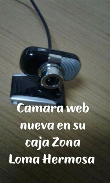 Camara web nueva