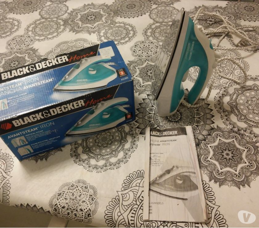 VENDO PLANCHA A VAPOR BLACK DECKER W