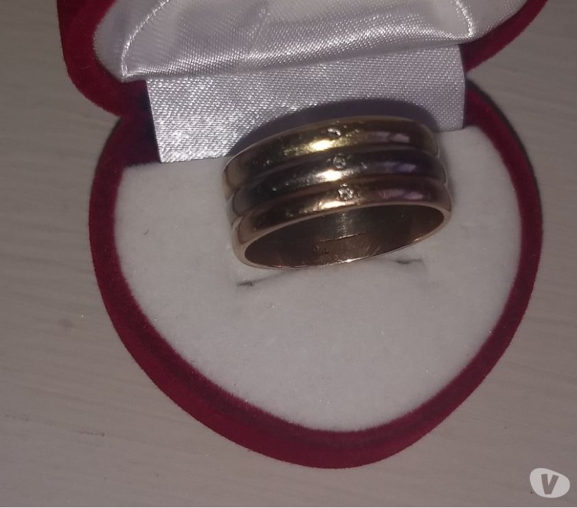 Vendo anillo de oro 18k