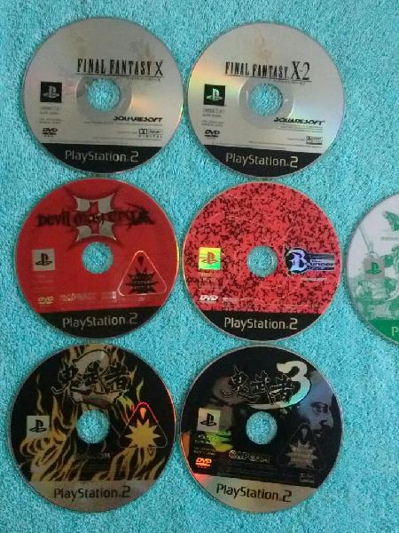 7 Juegos Originales Playstation 2 Japon