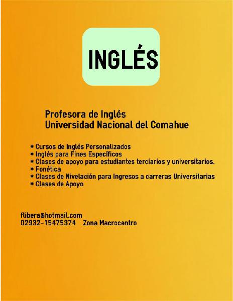 Clases de Inglés