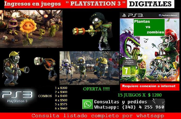 Plantas vs Zombies PLAYSTATION 3