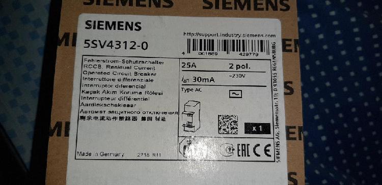 Diferencial Siemens 2x25 a