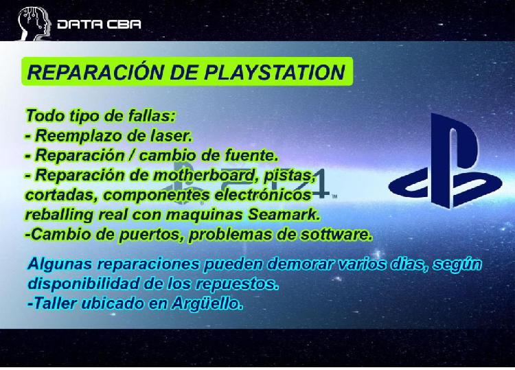 SERVICIO TÉCNICO PlayStation PS2 PS3 PS4