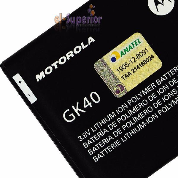 Bateria Motorola G4 Play Moto G5 Gk40 Original Obelisco