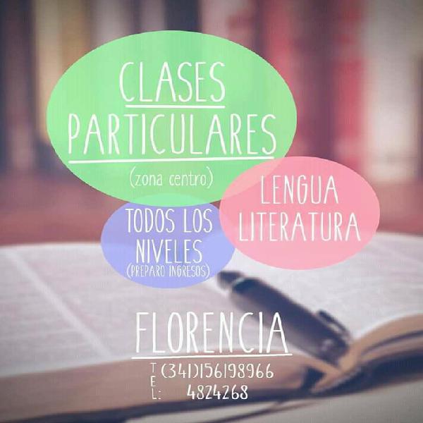 Clases particulares Lengua y Literatura