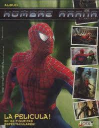 Album figuritas Spiderman Hombre Araña 2002