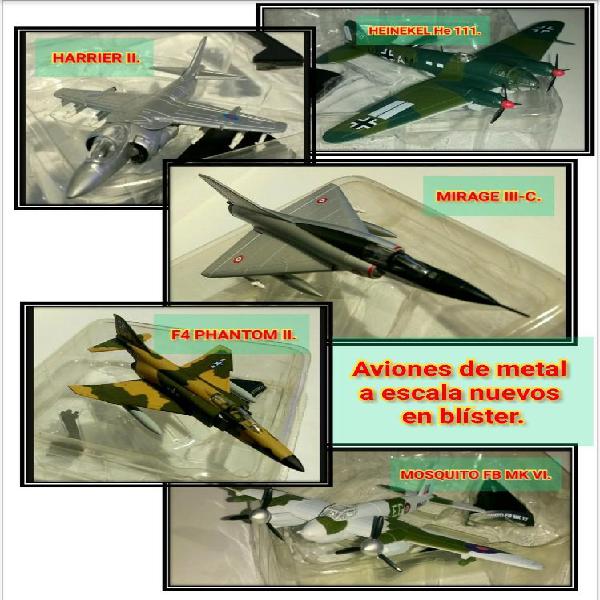 Avión de Metal a Escala.