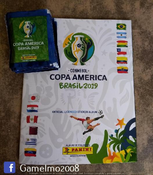 Copa América Brasil 2019 figuritas.
