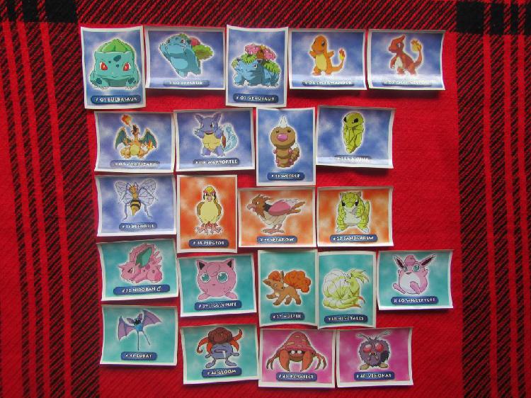 Lote de figuritas Pokemon SM20G0319