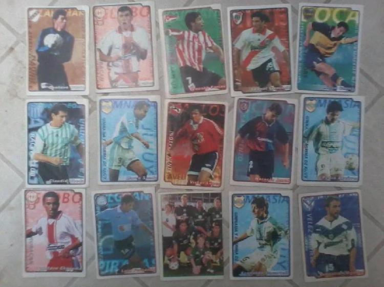 lote de figuritas futbol 1999