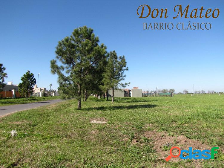 VENTA TERRENO EN FUNES - DON MATEO BARRIO ABIERTO