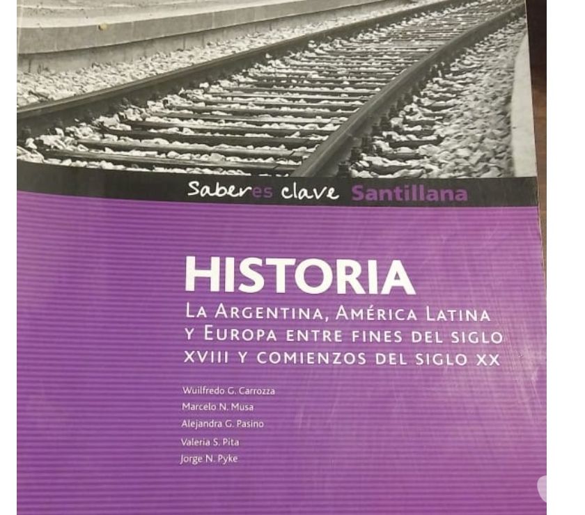 Libro Historia La Arg Amércia Latinay Europa -Santillana