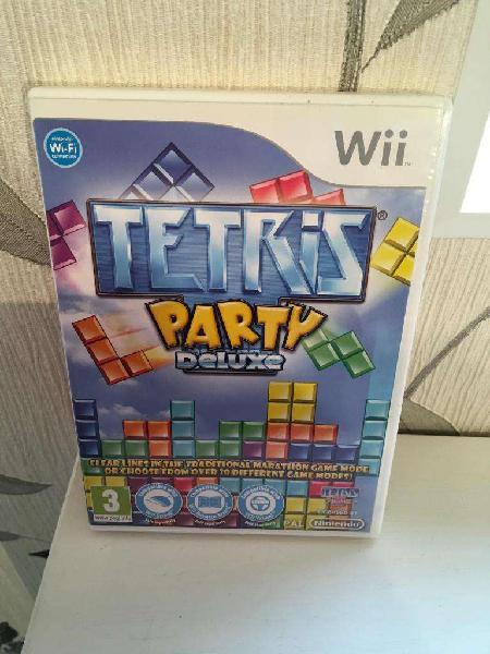 Tetris Party Deluxe Wii juego fisico, genuino