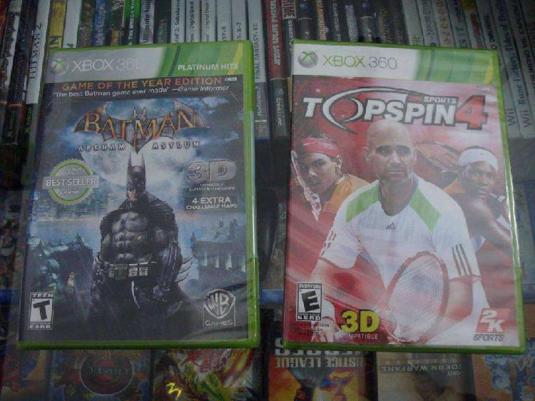 Juegos nuevos/sellados para XBOX 360