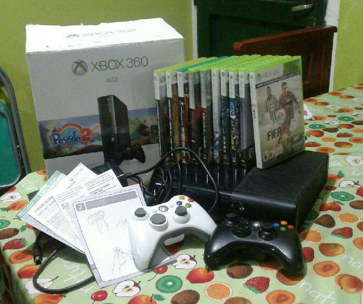 Se Va Hoy Xbox 360 Como Nuevo C Juegos