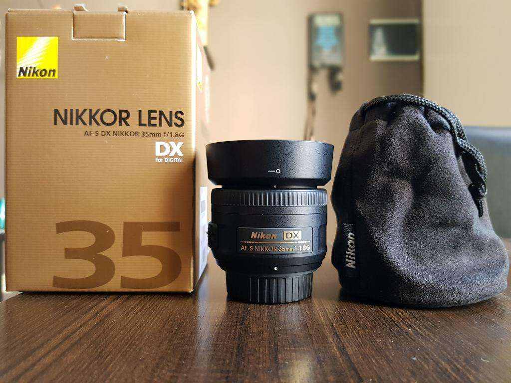 Lente Nikon Af-s 35mm 1.8 G