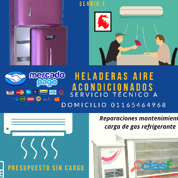 Servicio técnico de heladeras