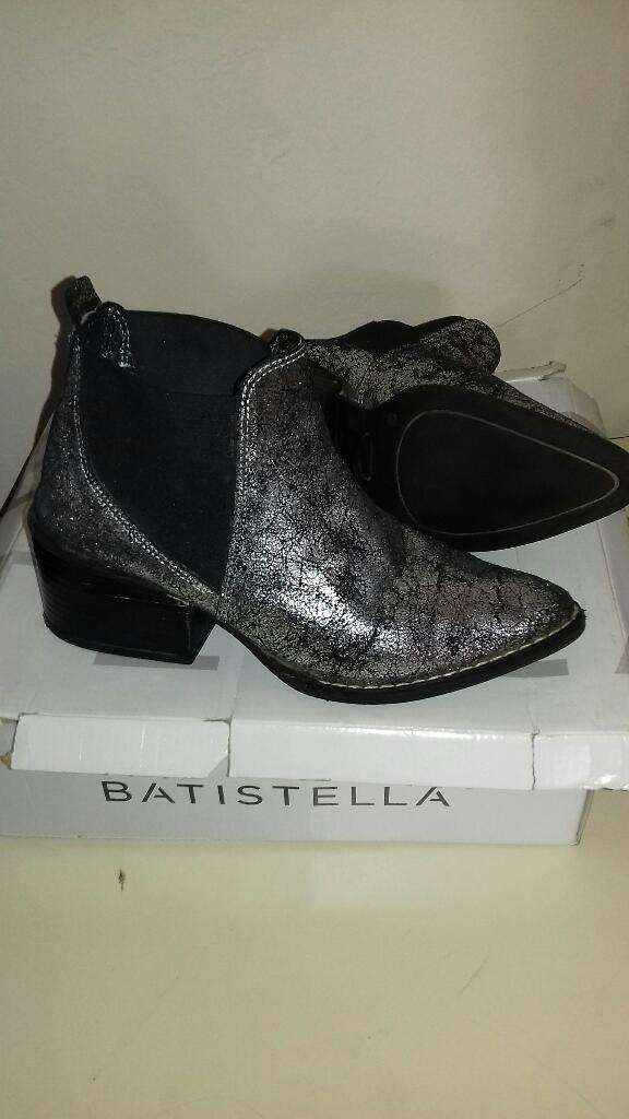 Botas Batistella 36 Plata