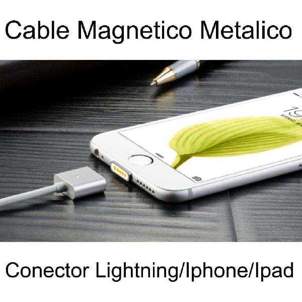 Cable Magnetico Iman Cargador Lightning Iphone 5s 6s 7 Plus
