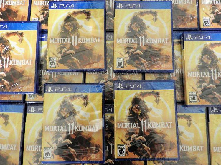 Mortal Kombat 11 PS4 Fisico Nuevo Sellado Latino Playstation