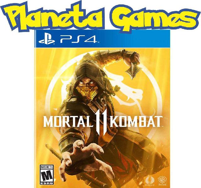 Mortal Kombat 11 Playstation Ps4 Fisicos Caja Sellada