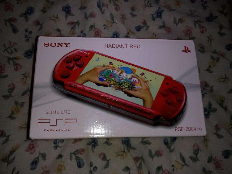 PSP Sony radiant red 3004 rr slimlite a muy buen precio