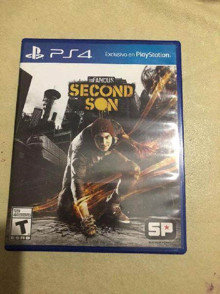 Vendo Infamous Second Son Ps4