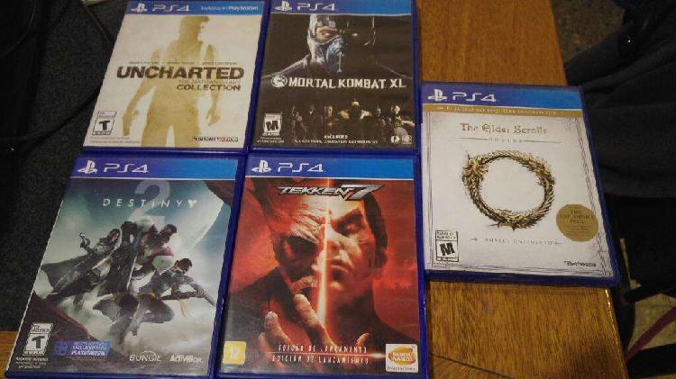 Vendo Juegos Ps4