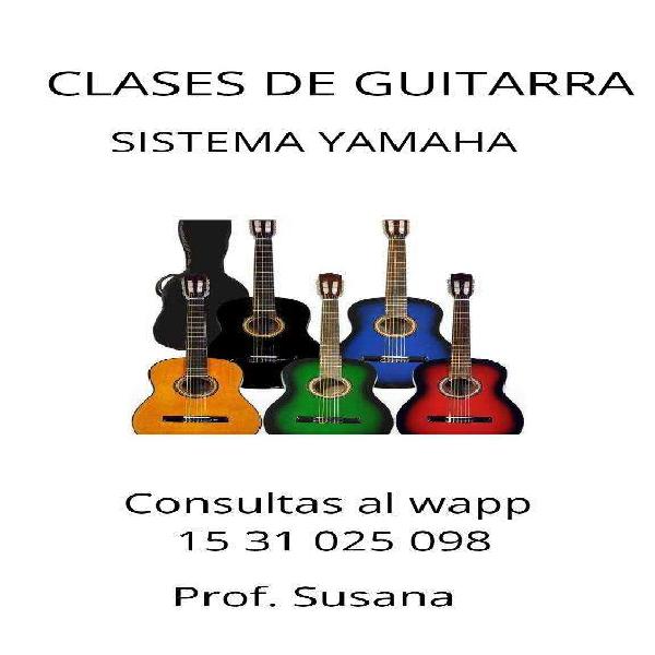 Clases, Profesora de Guitarra.san Martin