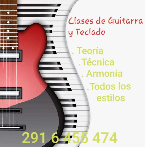 Clases de Guitarra Y Teclado