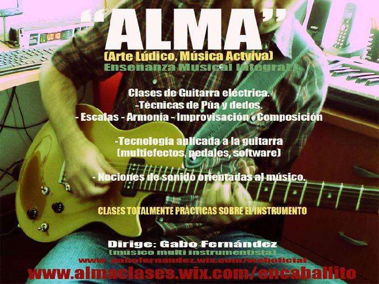 Clases de Guitarra en Caballito.