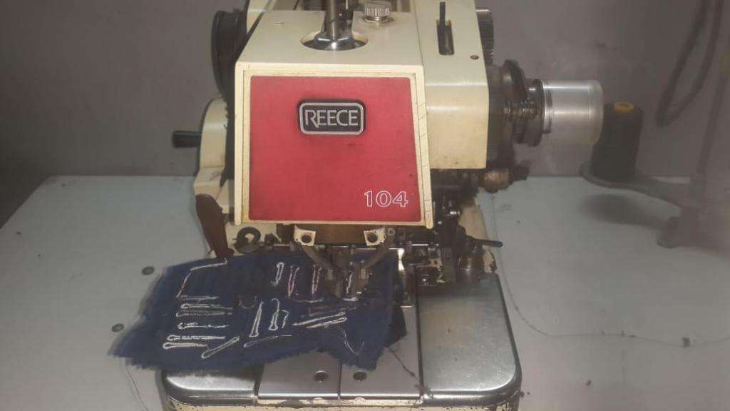 Maquina de Ojal Industrial Redondo Qq Reece 104