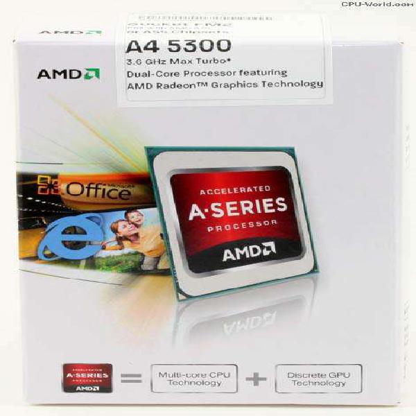 MICRO PROCESADOR AMD APU A4 5300 3.4Ghz