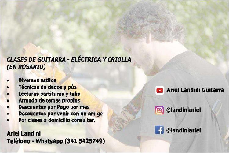 Clases de Guitarra en Rosario