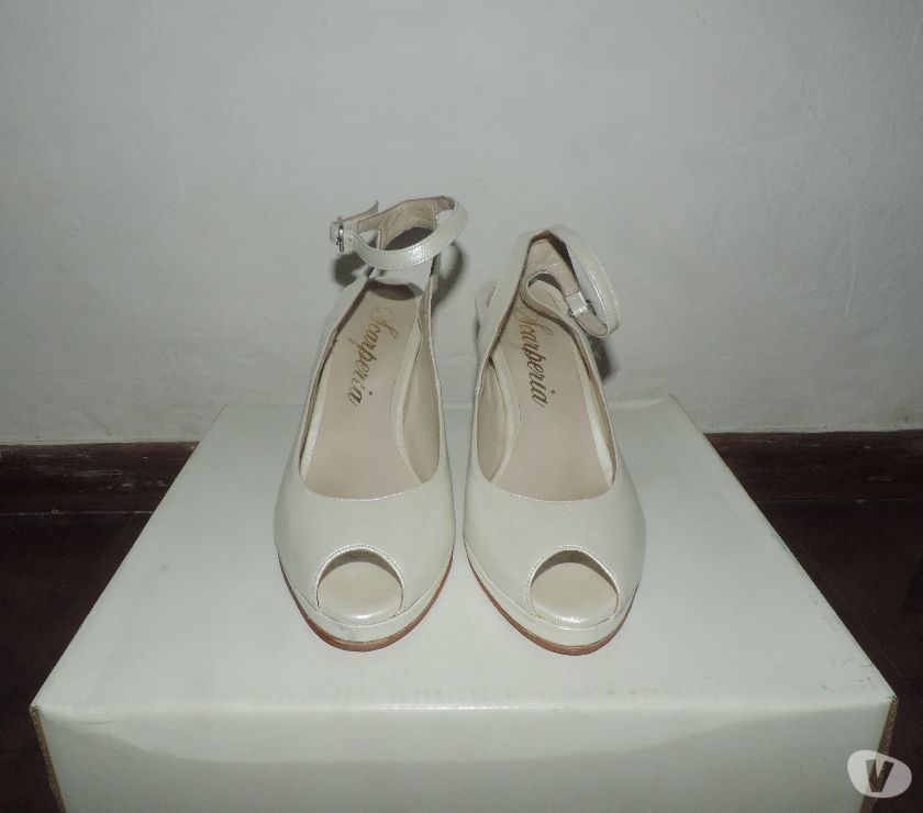 Zapatos De 15 Blanco Perla Scarperia