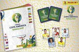 25 Sobres de figuritas de Copa America Brasil 2019