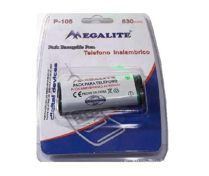Bateria Pila MEGALITE P/Telefono Inalambrico Panasonic 2.4v