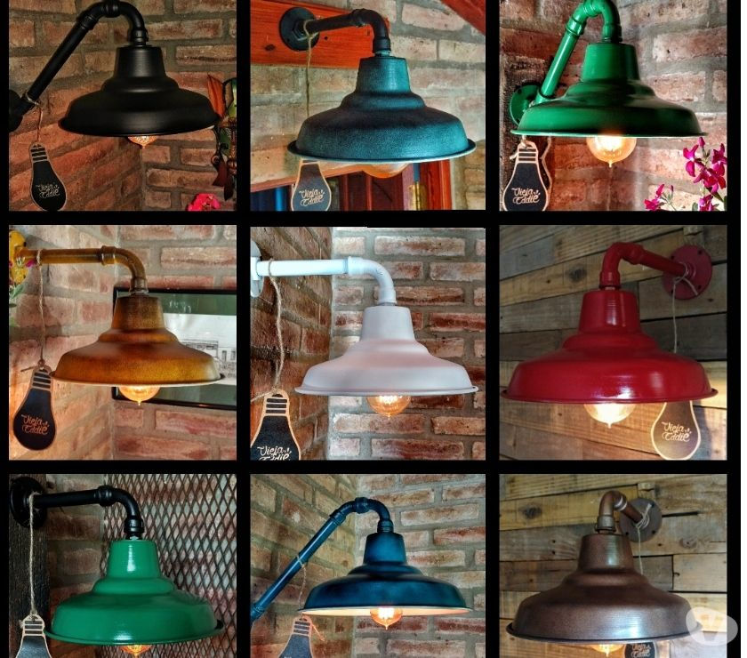 Aplique Galponera Industrial Vintage Variedad Colores