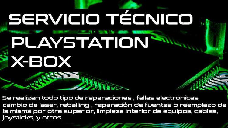 SERVICIO TÉCNICO SONY PLAYSTATION XBOX