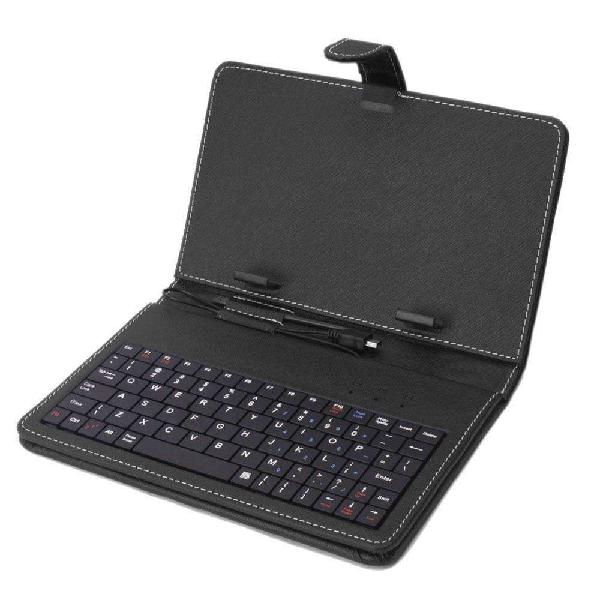 Funda con teclado para tablet de 7