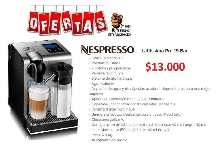 Cafetera Nespresso Lattissima Pro 19 Bar