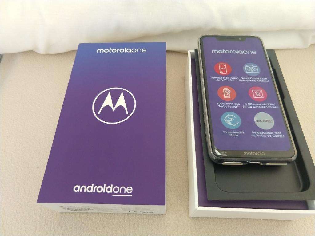 Motorola Moto One 64 Gb Y 2 Fundas